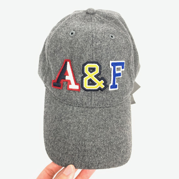 Af Embroidered Wool Baseball Hat 